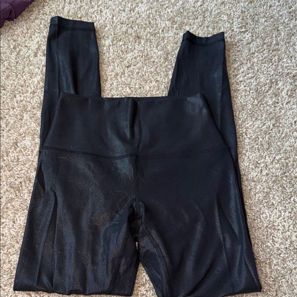 lululemon athletica Pants - Lululemon Black Shine leggings size 4!